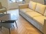 Custom sofa and coffee table in lacquer and gray frake